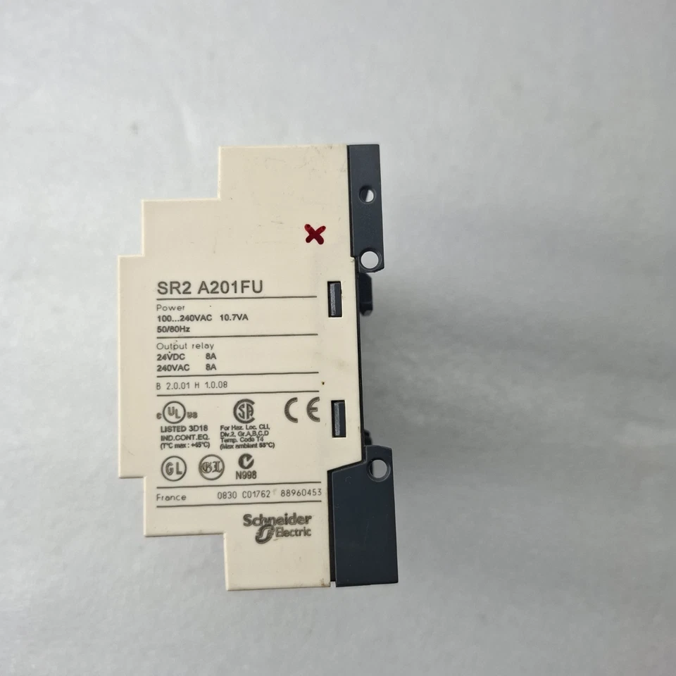 SCHNEIDER ELECTRIC SR2 A201FU SMART COMPACT RELAY FOR PARTS SR2A201FU